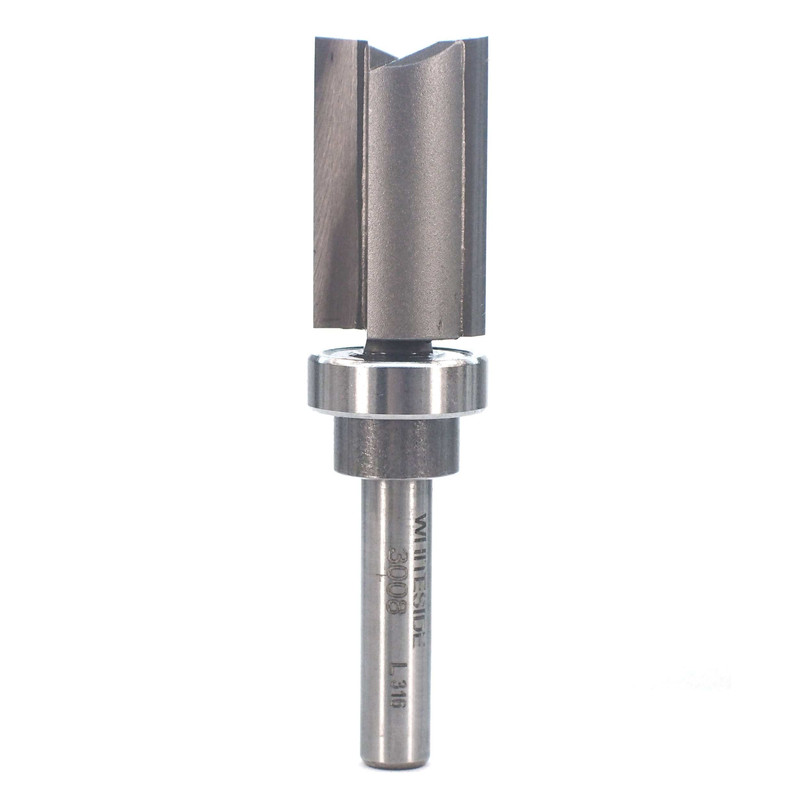 Bearing Template Router Bit - Shank:1/4" - Diameter:5/8" - Cutting Length:1"